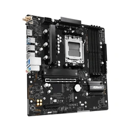 ASRock A620AM PRO-A WIFI AMD AM5 Socket Motherboard, Micro-ATX, 4x DDR5 Slots, 3x M.2 Sockets, 2.5GbE LAN, Wi-Fi 6E, 1x HDMI Port — image 3