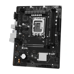 ASRock H610M-HVS/M.2 D5 GEN5 Intel 1700 Socket Motherboard, Micro-ATX, 2x DDR5 Slots, 1x M.2 Socket, GbE LAN, 1x D-Sub / 1x HDMI Port — image 3