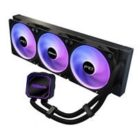 ASRock Pro 360 ARGB AIO Liquid CPU Cooler, 360mm Radiator, Triple 120mm PWM Fans, Addressable RGB, Intel LGA1700/1851 &amp;amp; AMD AM5/AM4 Compatible — image 2