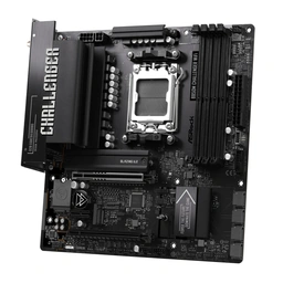 ASRock B850M Challenger WiFi AMD AM5 Socket Motherboard, Micro-ATX, 4x DDR5 Slots, 2x M.2 Sockets, Fitted I/O Shield, 2.5GbE LAN, Wi-Fi 7, 1x HDMI Port — image 3