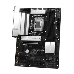 ASRock B860 Rock WiFi 7 Intel 1851 Socket Motherboard, ATX, 4x DDR5 Slots, 3x M.2 Sockets, Fitted I/O Shield, 2.5GbE LAN, Wi-Fi 7, 1x HDMI Port — image 3
