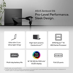 ZEN S 16 AIR9 16GB 1TB W11H WHITE — image 9