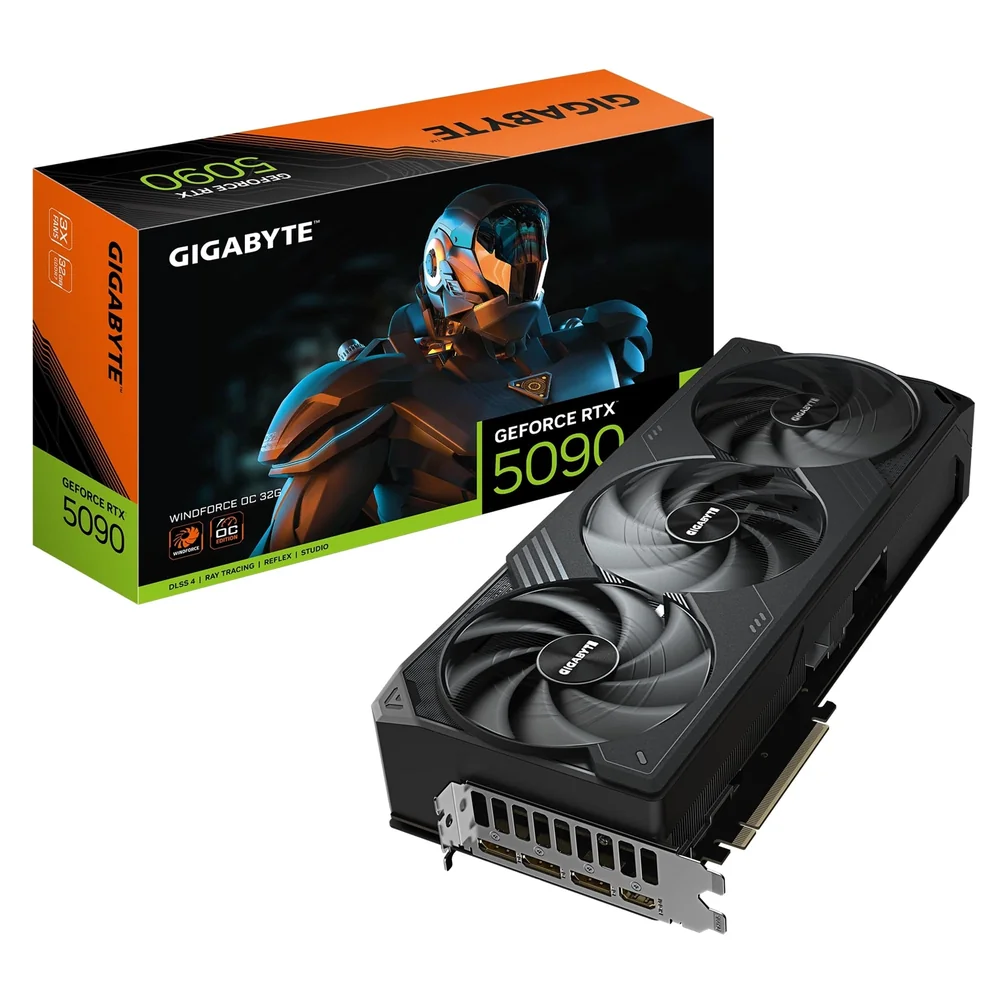 GIGABYTE RTX 5090 32GB WINDFORCE OC 32G