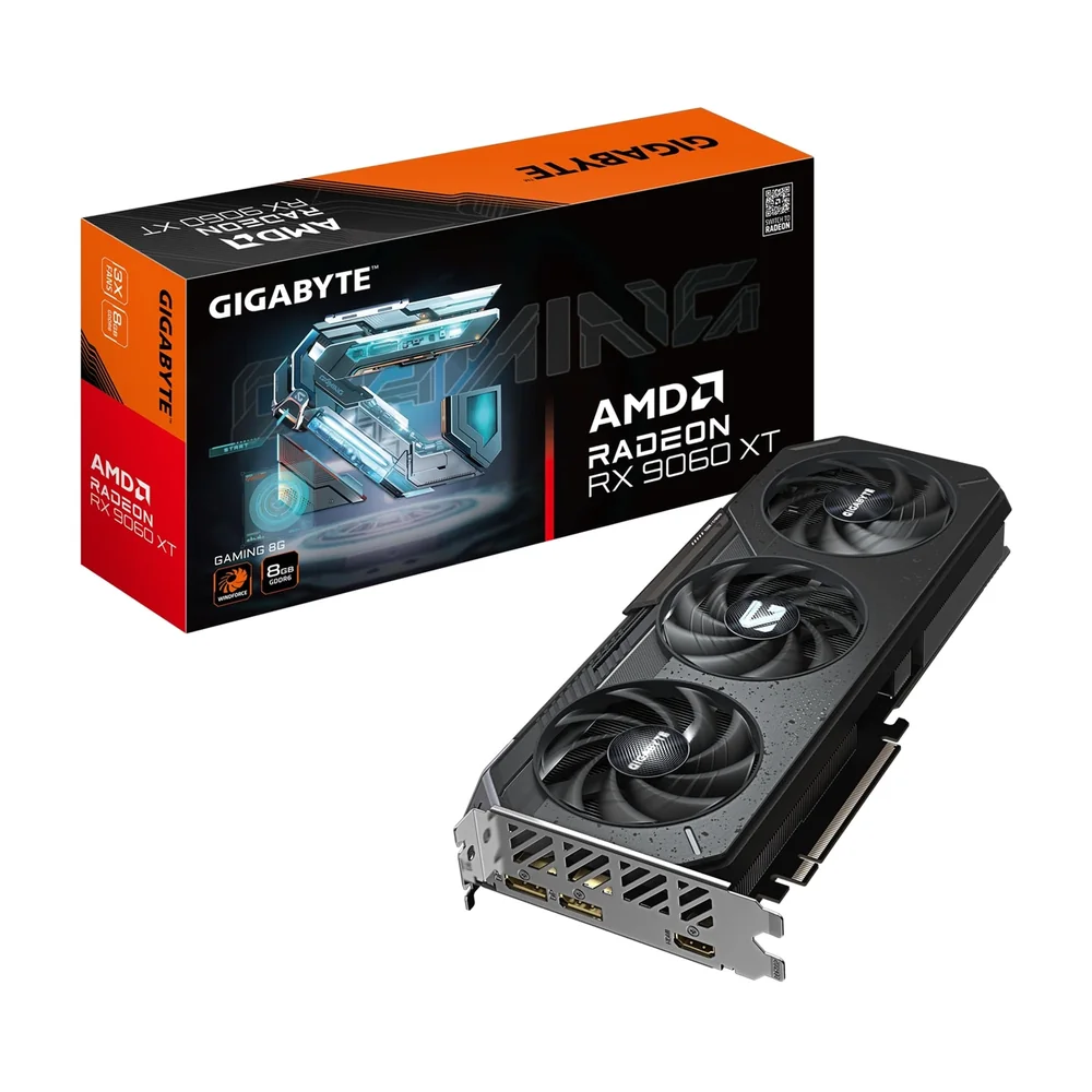 Gigabyte GAMING Radeon RX 9060 XT 8 GB Video Card