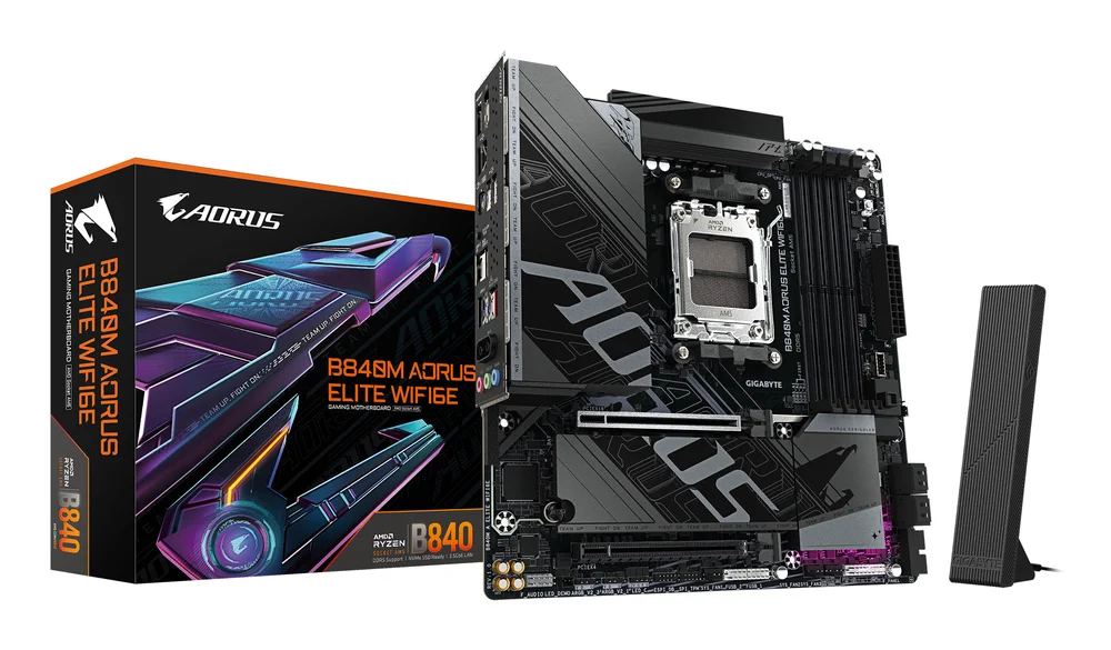 Gigabyte B840M AORUS ELITE WIFI6E