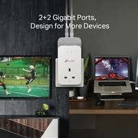 TP-Link PG2400P KIT G.hn2400 Passthrough Powerline Kit — image 3