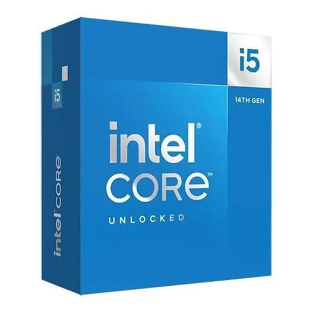 Intel Core i5 14600K 14 Core Processor, 20 Threads, 2.5GHz up to 5.3GHz Turbo Raptor Lake Refresh Socket LGA 1700 20MB Cache, 65W, Maximum Turbo Power 148W, Intel UHD 730 Graphics, No Cooler