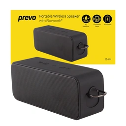 Prevo ES-201 Portable IP7 Waterproof 20W Wireless Speaker with Bluetooth, USB &amp;amp; SD card, Bluetooth 5.3