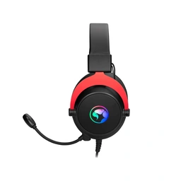 Marvo Scorpion HG9067 Tactic 70 USB 2.0 7.1 Virtual Surround Sound Gaming RGB Headset (Black) — image 2