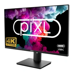 piXL PX27UDH4K 27 Inch 60Hz 4K IPS Monitor with 3840 x 2160 Resolution, 5ms Response Time, 60Hz Refresh Rate, USB-C, USB-B, USB-A, HDMI, Display Port &amp;amp; VESA Mount — image 2