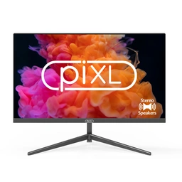 piXL PXD24VH 24 Inch Full HD 60Hz Widescreen Monitor with 1920 x 1080 Resolution, 6.5ms Response Time, Speakers, VGA &amp;amp; HDMI with Internal PSU