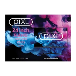 piXL PX24IDHFP 24 Inch 75Hz Full HD Widescreen IPS Monitor with 1920 x 1200 Resolution, 5ms Response Time, 75Hz Refresh Rate, HDMI, DisplayPort &amp;amp; VESA Mount — image 4