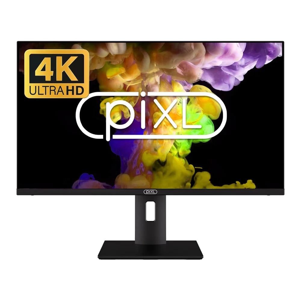 piXL CM28F10 28 Inch 60Hz 4K Widescreen Monitor with 3840 x 2160 Resolution, 5ms Response Time, 60Hz Refresh Rate, HDMI, DisplayPort &amp;amp; VESA Mount