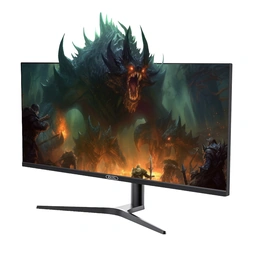 piXL 34-inch UWQHD UltraWide 165Hz Gaming Monitor with 100% sRGB Colour Gamut, Quad HD 3440 x 1440 IPS Panel &amp;amp; 1ms Response Time, 3 Year Warranty &amp;amp; Speakers — image 2