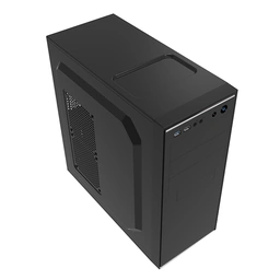 CiT Jet Stream Mid Tower 1 x USB 3.0 / 1 x USB 2.0 Black &amp;amp; Silver Case with 500W PSU — image 3