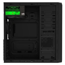 CiT Jet Stream Mid Tower 1 x USB 3.0 / 1 x USB 2.0 Black &amp;amp; Silver Case with 500W PSU — image 4