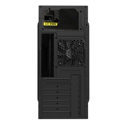 CiT Jet Stream Mid Tower 1 x USB 3.0 / 1 x USB 2.0 Black &amp;amp; Silver Case with 500W PSU — image 5