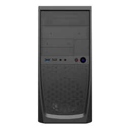 CiT Elite Micro Tower 1 x USB 3.0 / 1 x USB 2.0 Black Case with 500W PSU — image 2