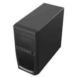 CiT Elite Micro Tower 1 x USB 3.0 / 1 x USB 2.0 Black Case with 500W PSU — image 3