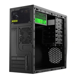 CiT Elite Micro Tower 1 x USB 3.0 / 1 x USB 2.0 Black Case with 500W PSU — image 4