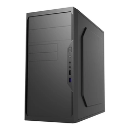 CiT Work Micro-ATX PC Case with USB 3.0, HD Audio, and Efficient Cooling. Compact Steel Design for Home and Office Builds — image 3