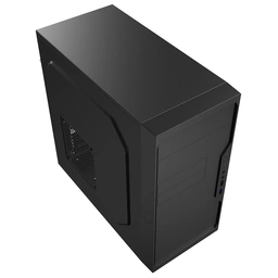 CiT Work Micro-ATX PC Case with USB 3.0, HD Audio, and Efficient Cooling. Compact Steel Design for Home and Office Builds — image 4