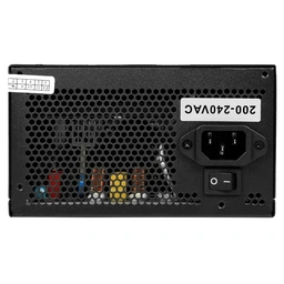 GAMEMAX RPG Rampage 700W PSU, 140mm Ultra Silent Fan, 80 PLUS Bronze, Non Modular, Flat Black Cables, Japanese TK Main Capacitor Fitted — image 6