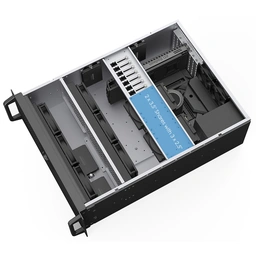 Codegen CSCG4U600GP 4U Rackmount Server Case, 1 x USB Type-C / 1 x USB 3.0 / 1 x USB 2.0, 600MM Deep, 2 x 80 mm PWM Hydraulic Bearing (rear), SSI-EEB, E-ATX, ATX, Micro-ATX, Mini-ITX Compatible — image 6