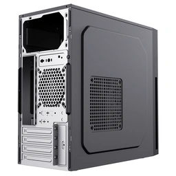 CiT Mentor Micro-ATX Office PC Case With USB Type C and 80mm Rear Black Fan Included — image 6