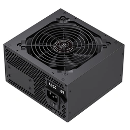 EVO LABS BR600-12BL 600W PSU,120mm Black Silent Fan with Improved Ventilation, Non Modular, High-Efficiency, PFC Certified, CE Compliant, Retail Packaged — image 2