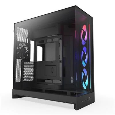 NZXT H9 FLOW RGB MID TOWER CASE BLACK