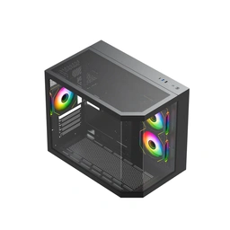 Vida EDGE MINI MATX ARGB BLACK CASE — image 2