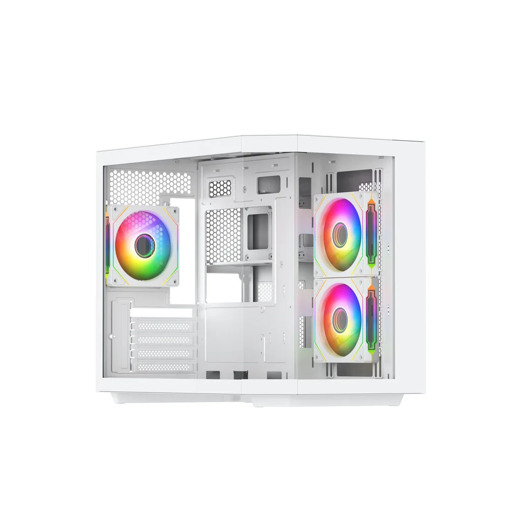 Vida EDGE MINI MATX ARGB WHITE CASE