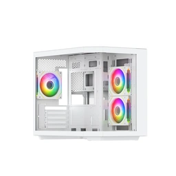 Vida EDGE MINI MATX ARGB WHITE CASE