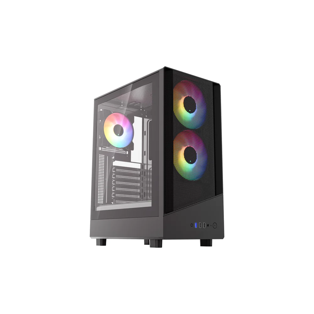Vida SPIRE ATX BLACK GAMING CASE