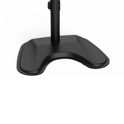 GameMax Dual Monitor Arm Stand LCD Desk Mount Freestanding For Two 13 Inch To 27 Inch Monitors, VESA Dimensions Of 75x75 mm or 100x100 mm, 180 Degrees Swivel, Black — image 4