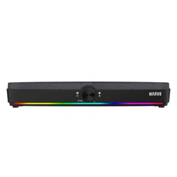 Marvo Scorpion SG-286 Etna 40 Bluetooth 5.3 USB Powered RGB Gaming Soundbar (Black) — image 2