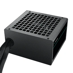 DeepCool PF600 600W PSU, 120mm Silent Hydraulic Bearing Fan, 80 PLUS White, Non Modular, UK Plug, Flat Black Cables, Efficient &amp;amp; Affordable — image 6