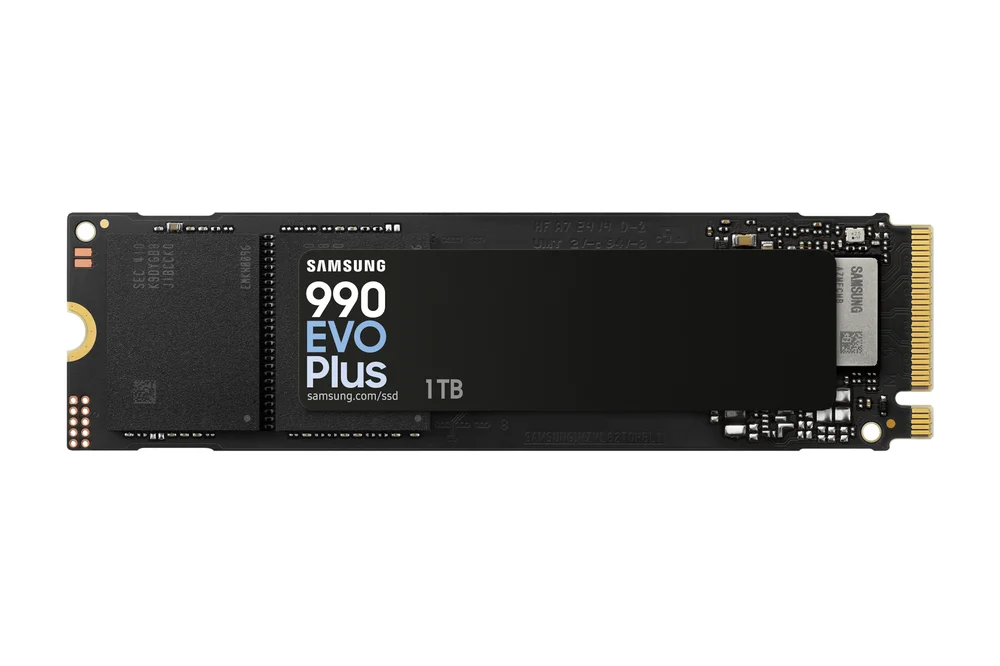 Samsung 990 EVO Plus 1 TB M.2-2280 PCIe 5.0 X2 NVME Solid State Drive