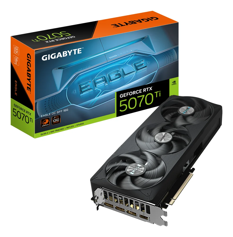 Gigabyte EAGLE OC SFF GeForce RTX 5070 Ti 16 GB Video Card