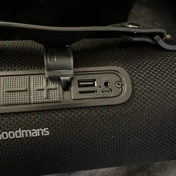 Goodmans High Power Bass Bluetooth Portable Speaker, Multicolor LEDs — image 5