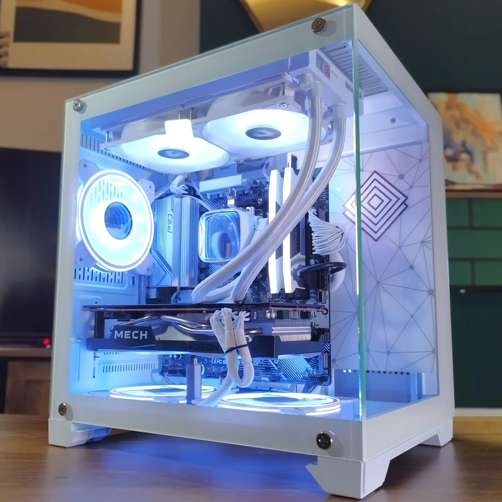 ⚪ Ryzen 5 7600X | 32GB DDR5 | RX 6750XT | Stunning White Gaming PC