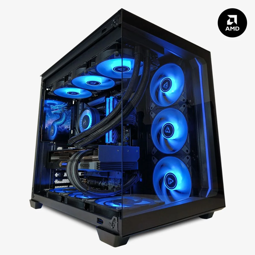 MK ECLIPSE - Ryzen 7 7800X3D | RTX 5070 12 GB Gaming PC