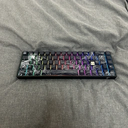 Tecurs KB510 65% Wireless Mechanical Keyboard, Dragon Wave Custom Keycaps