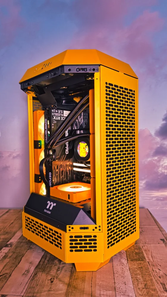 Pikachu-themed gaming PC