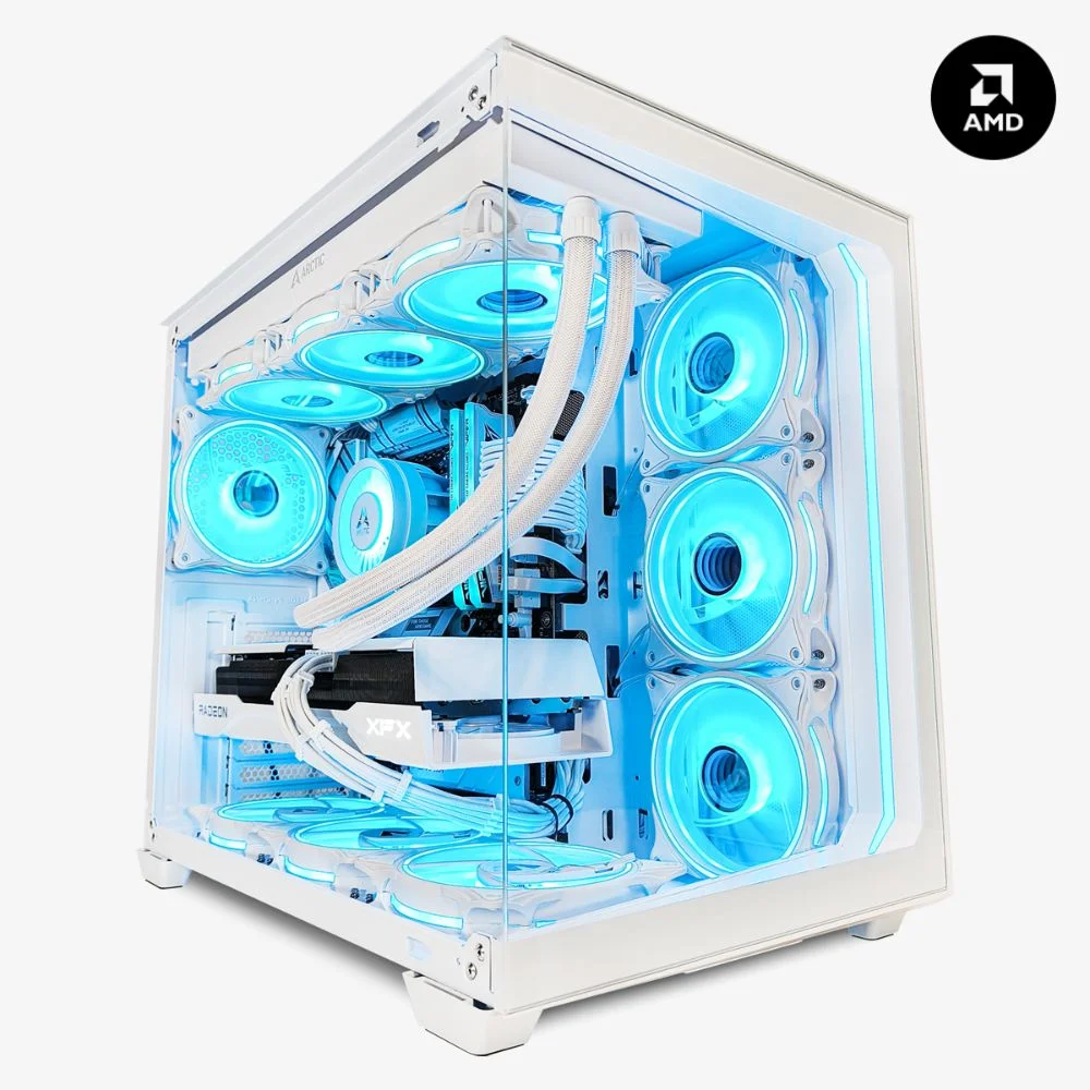 MK ARCTIC - Ryzen 5 9600X | RTX 5070 12 GB Gaming PC