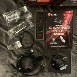 MSI B450 Gaming Plus Max Motherboard ATX AM4 DDR4 BUNDLE With Extras — image 3